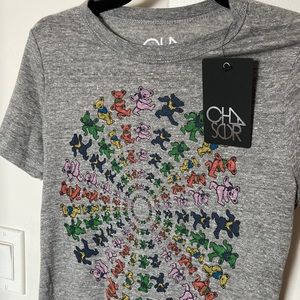 Greatful dead bears graphic tee